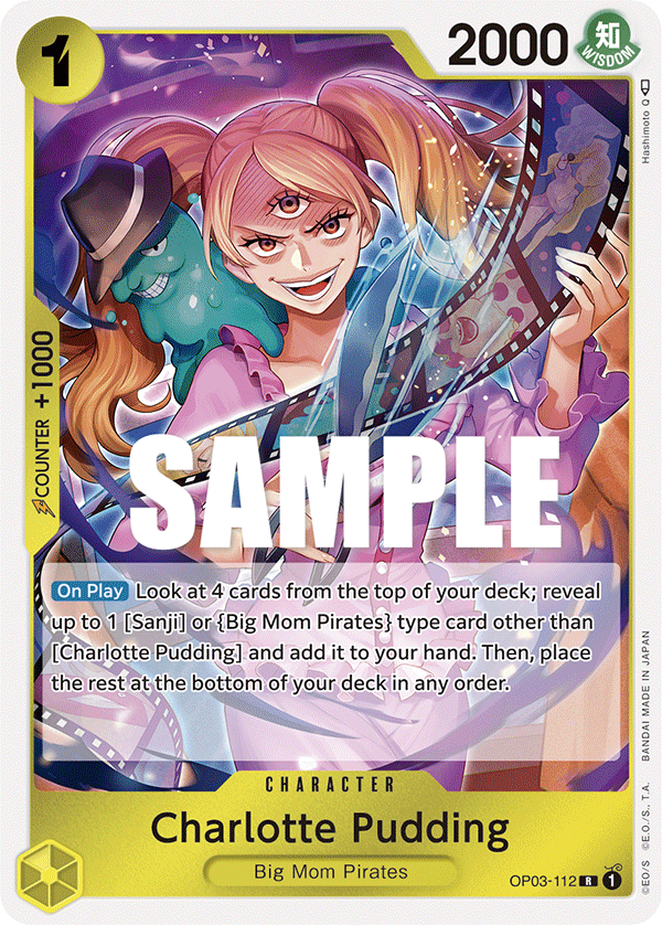 Charlotte Pudding One Piece card