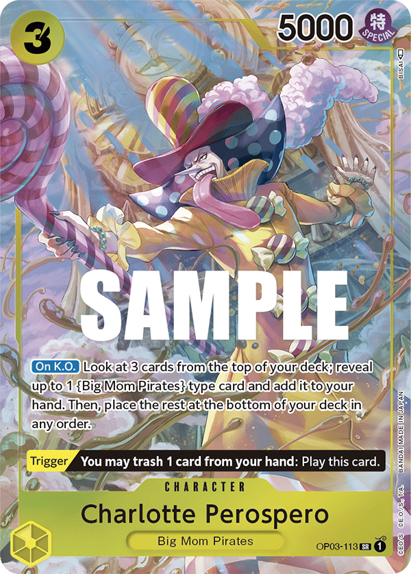 Charlotte Perospero One Piece card
