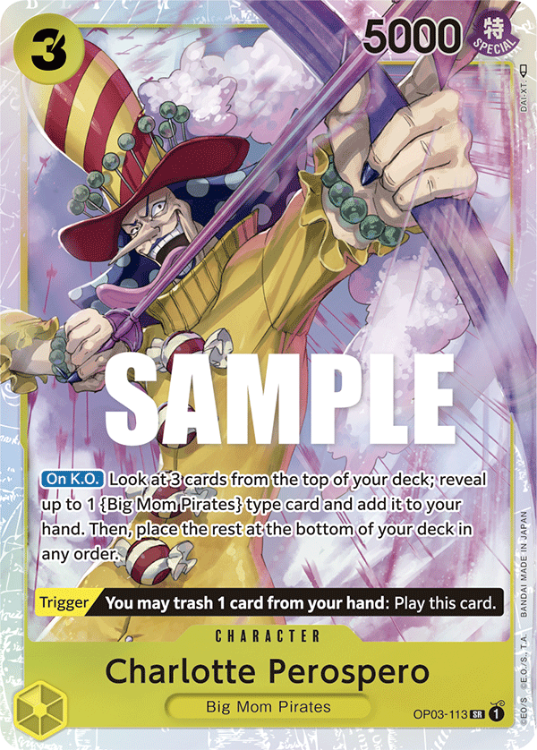 Charlotte Perospero One Piece card