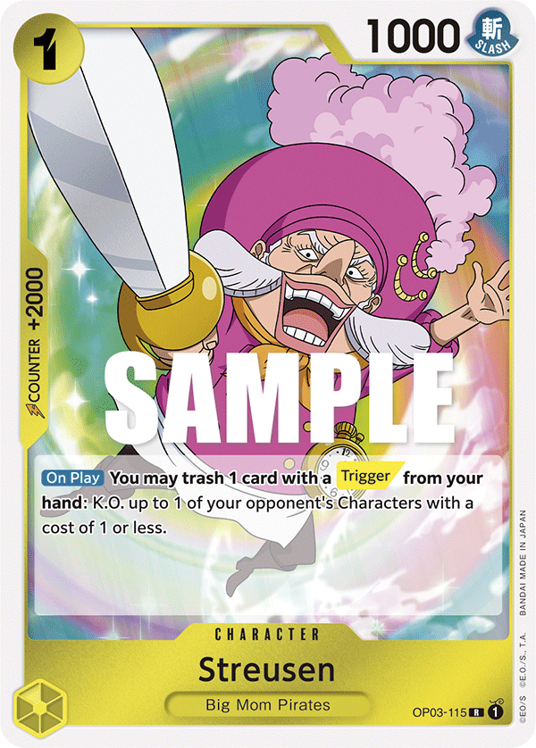 Streusen One Piece card