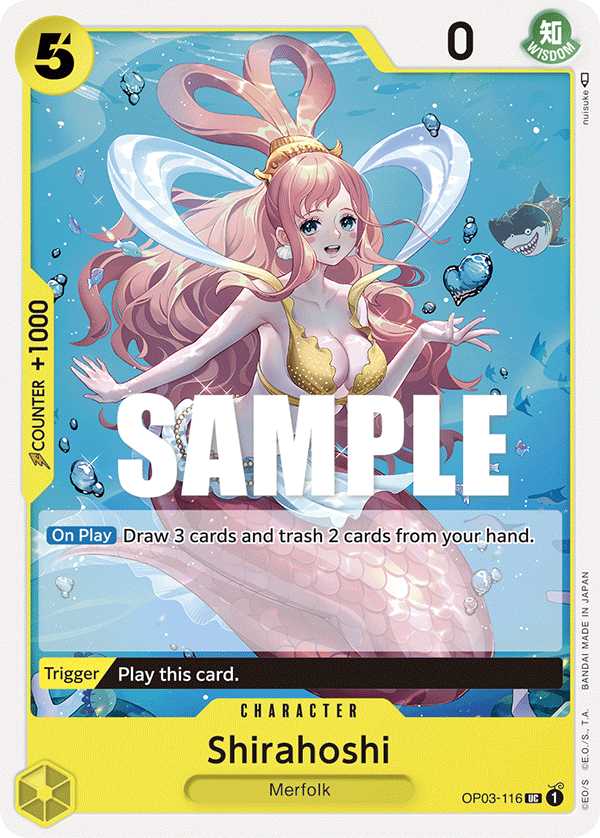 Shirahoshi One Piece card