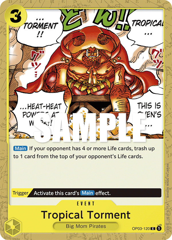 Tropical Torment One Piece card