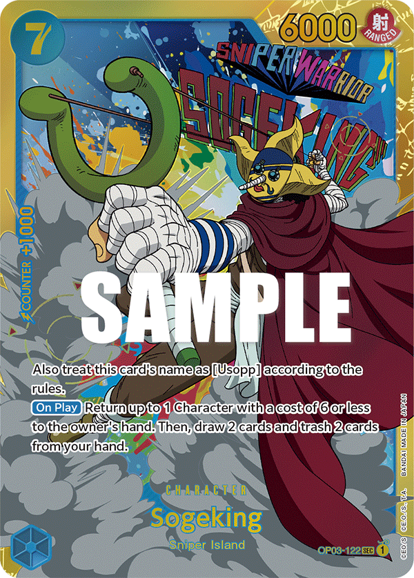 Sogeking One Piece card