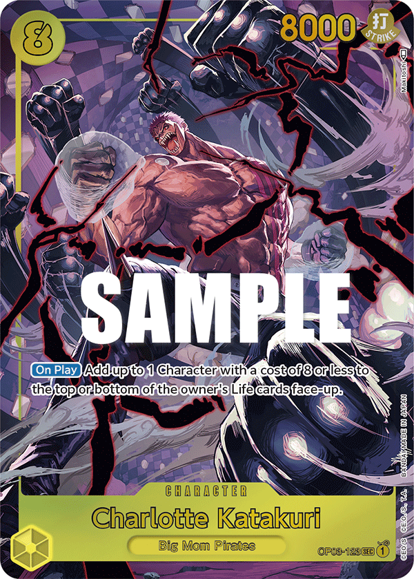 Charlotte Katakuri One Piece card