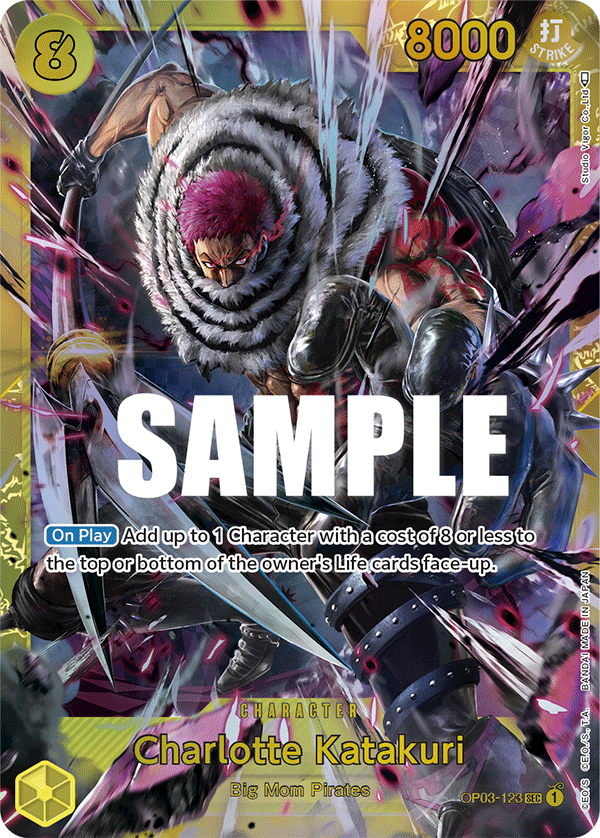 Charlotte Katakuri One Piece card