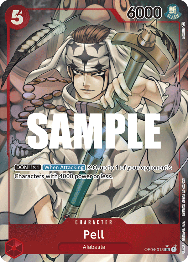 Pell One Piece card