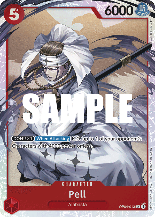 Pell One Piece card