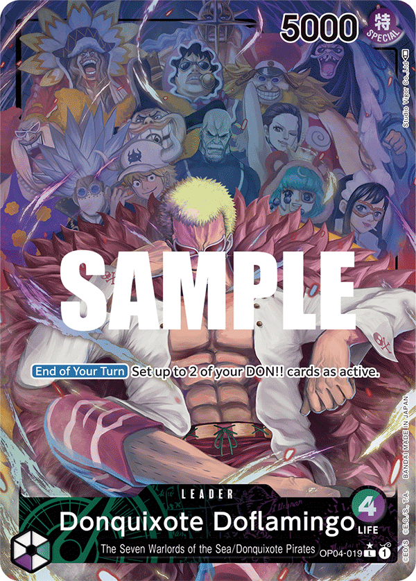Donquixote Doflamingo One Piece card