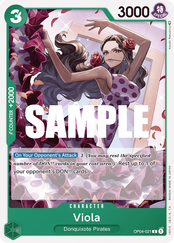 Viola One Piece card