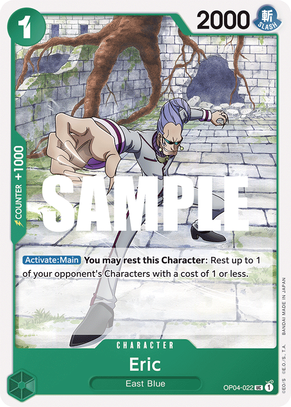 Eric One Piece card