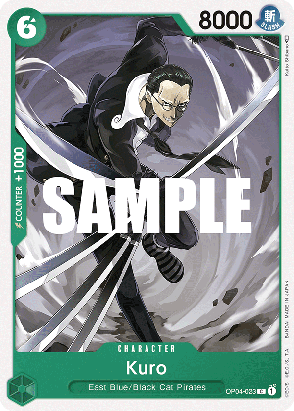 Kuro One Piece card