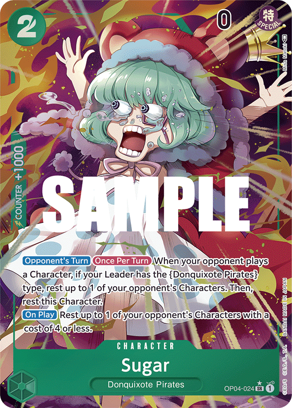 Sugar One Piece card