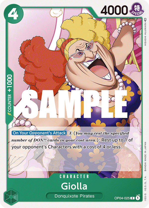 Giolla One Piece card