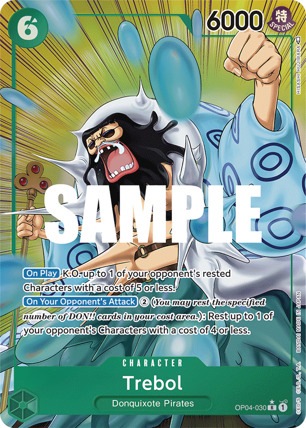 Trebol One Piece card