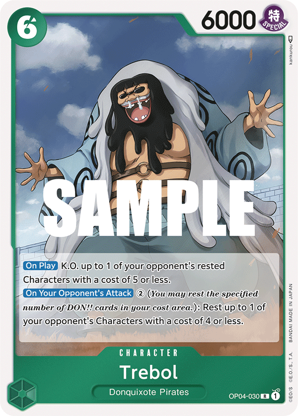 Trebol One Piece card