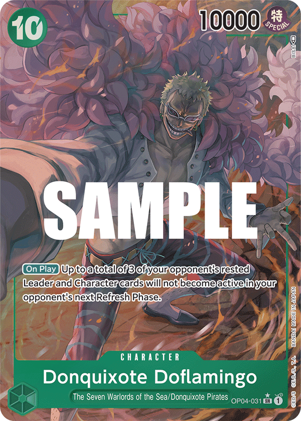 Donquixote Doflamingo One Piece card
