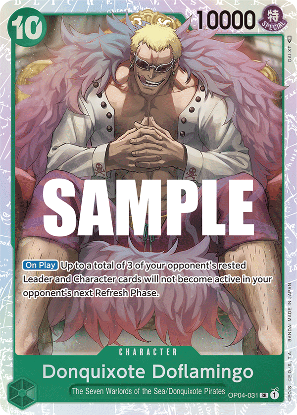 Donquixote Doflamingo One Piece card