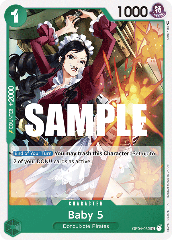 Baby 5 One Piece card