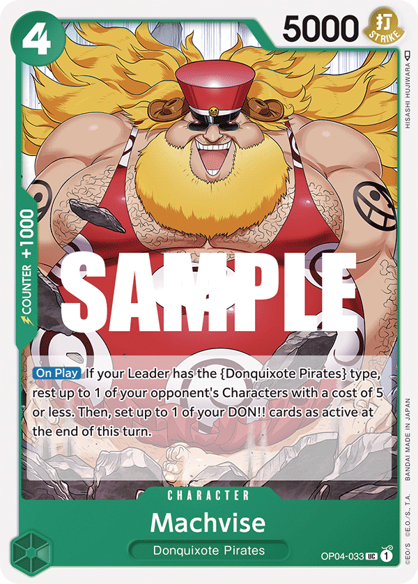 Machvise One Piece card