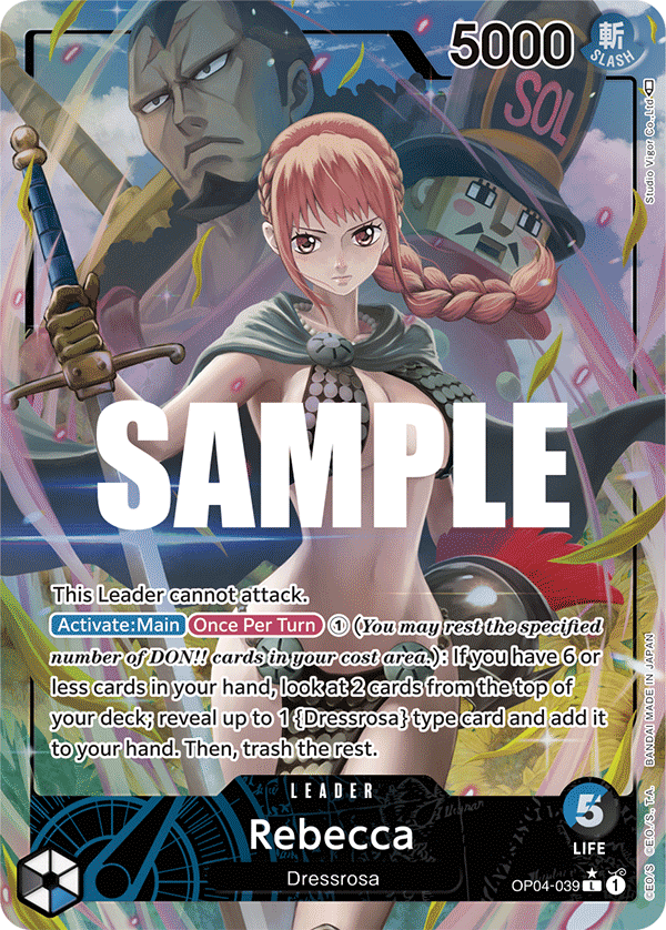 Rebecca One Piece card