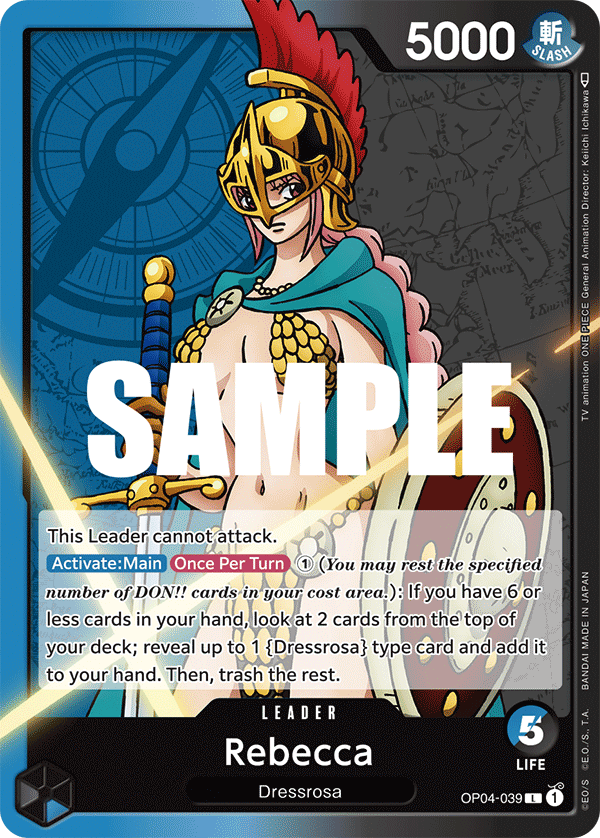 Rebecca One Piece card
