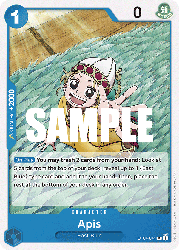 Apis One Piece card
