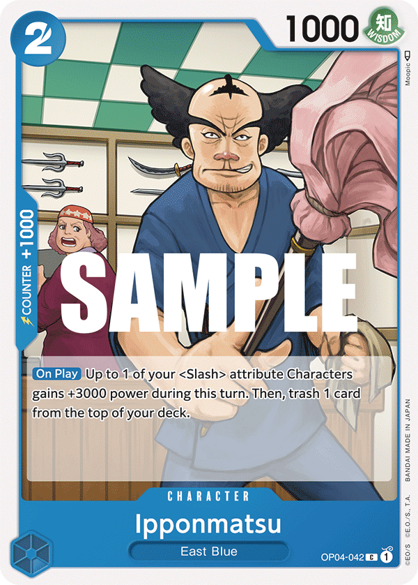 Ipponmatsu One Piece card