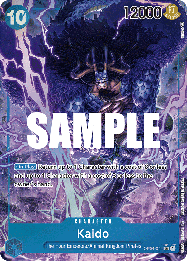 Kaido One Piece card