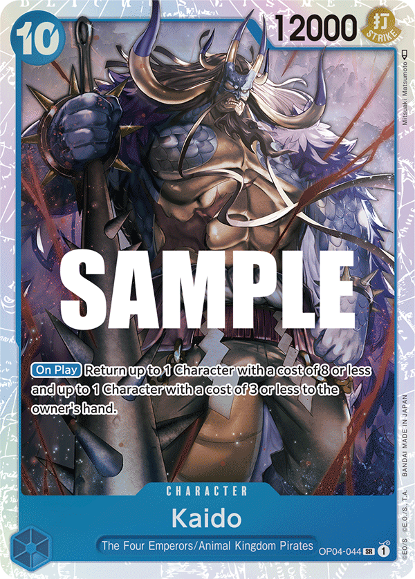 Kaido One Piece card