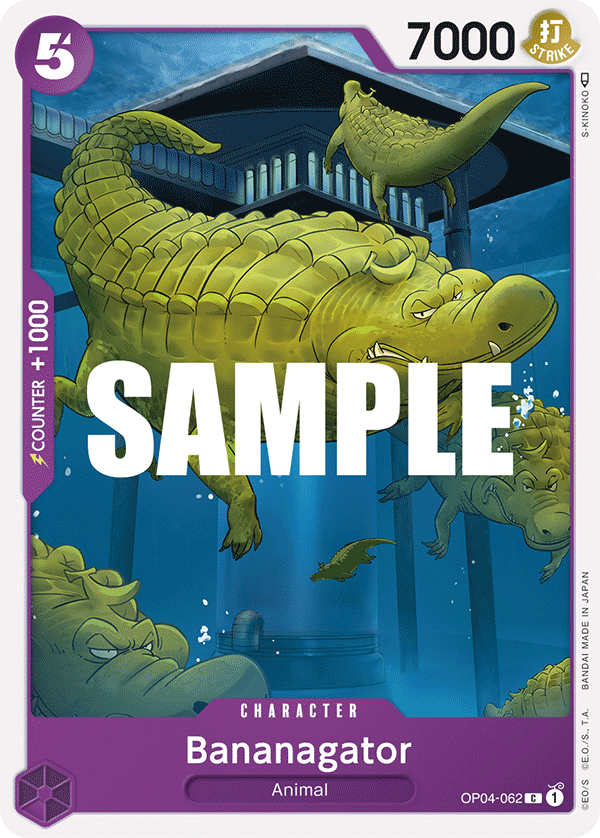 Bananagator One Piece card
