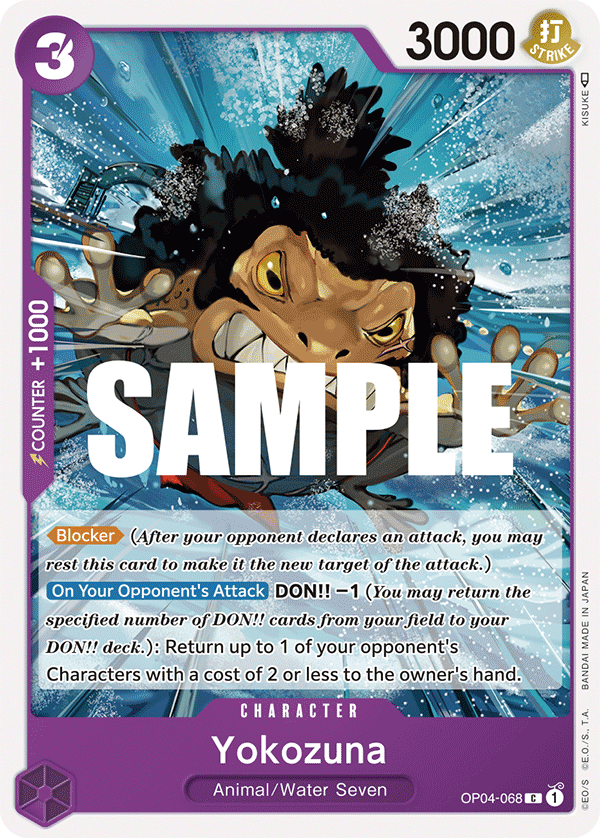Yokozuna One Piece card