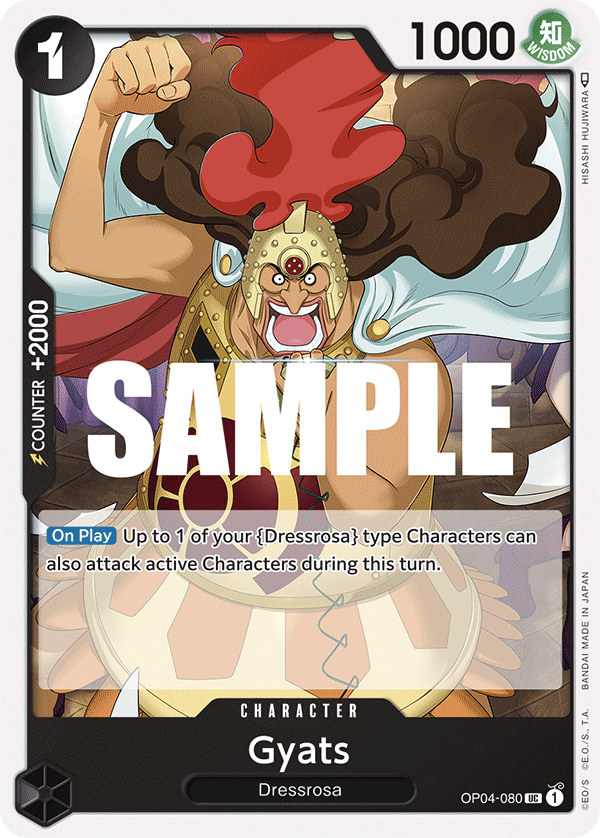 Gyats One Piece card