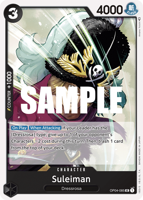 Suleiman One Piece card