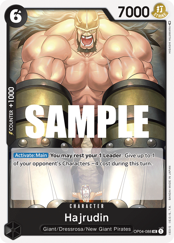 Hajrudin One Piece card
