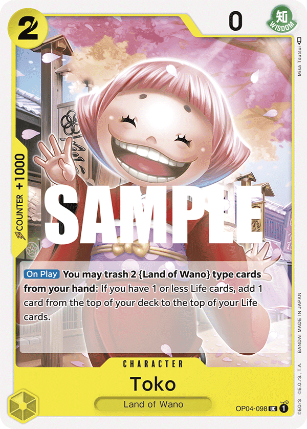 Toko One Piece card
