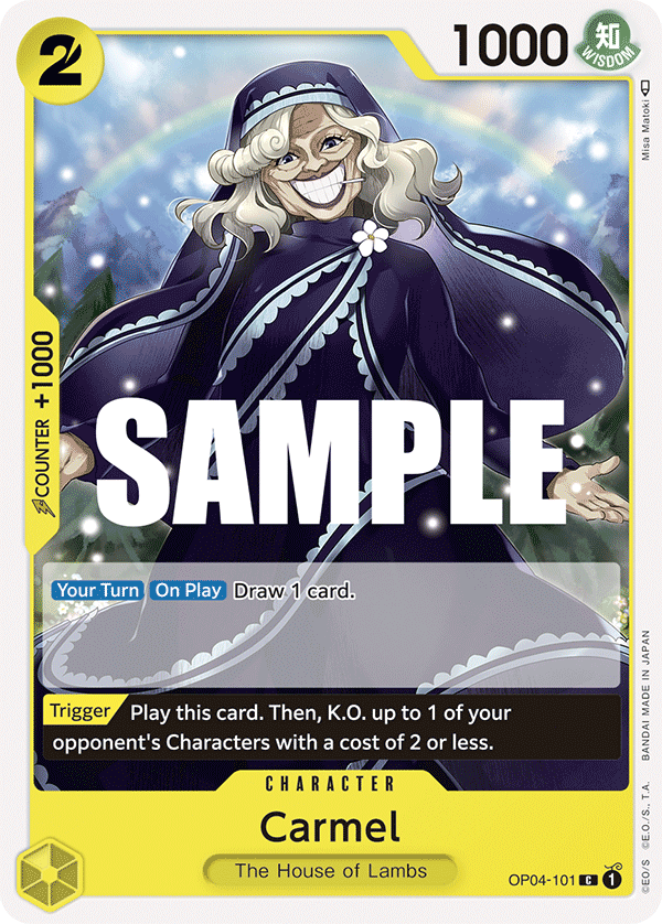 Carmel One Piece card