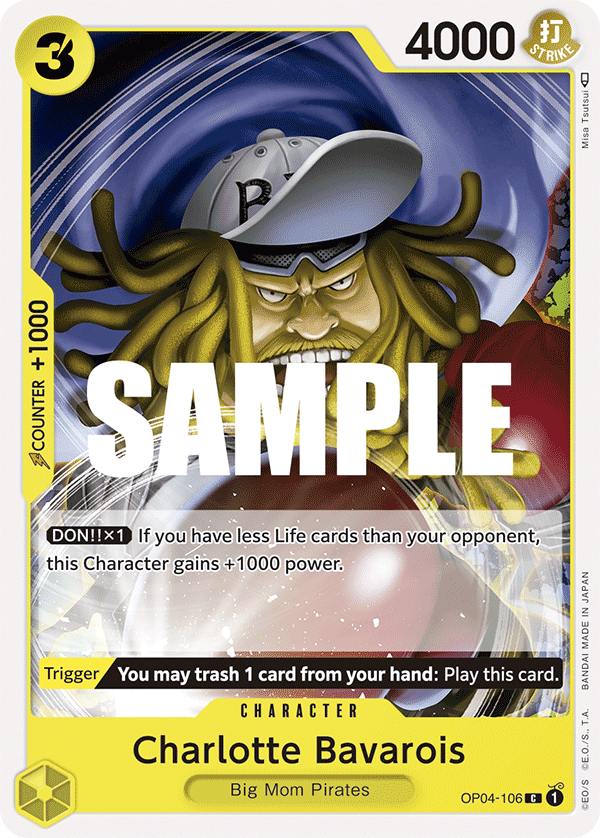 Charlotte Bavarois One Piece card