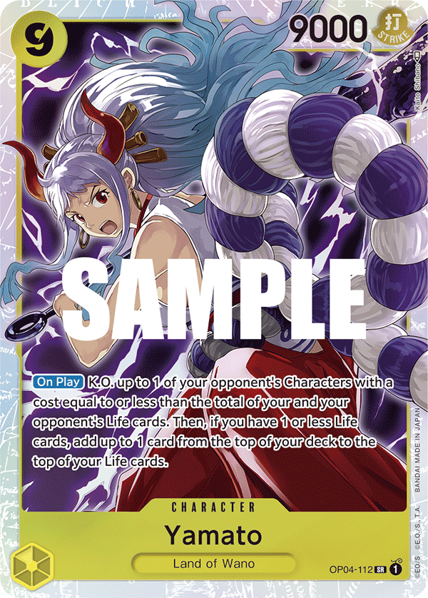 Yamato One Piece card