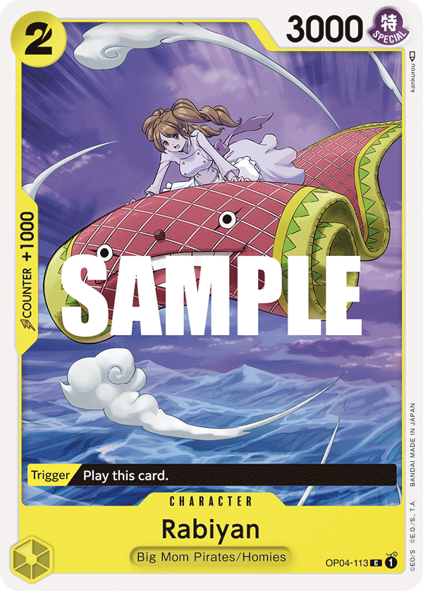 Rabiyan One Piece card