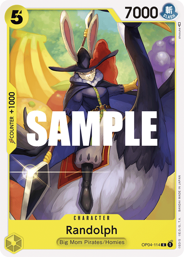 Randolph One Piece card