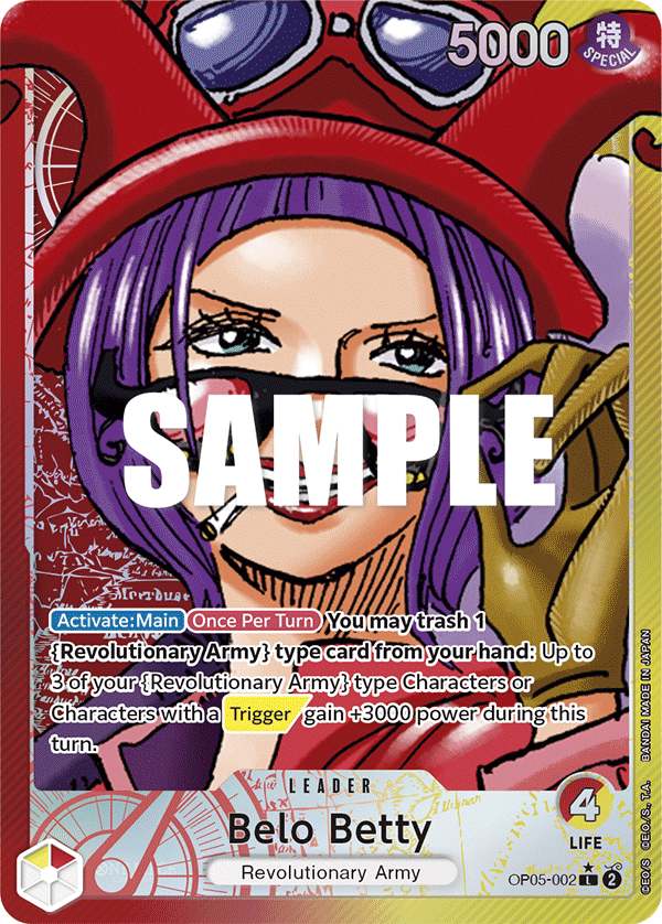 Belo Betty One Piece card