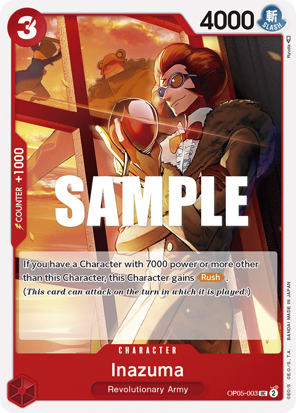 Inazuma One Piece card