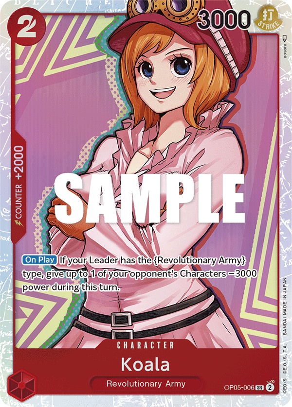 Koala One Piece card