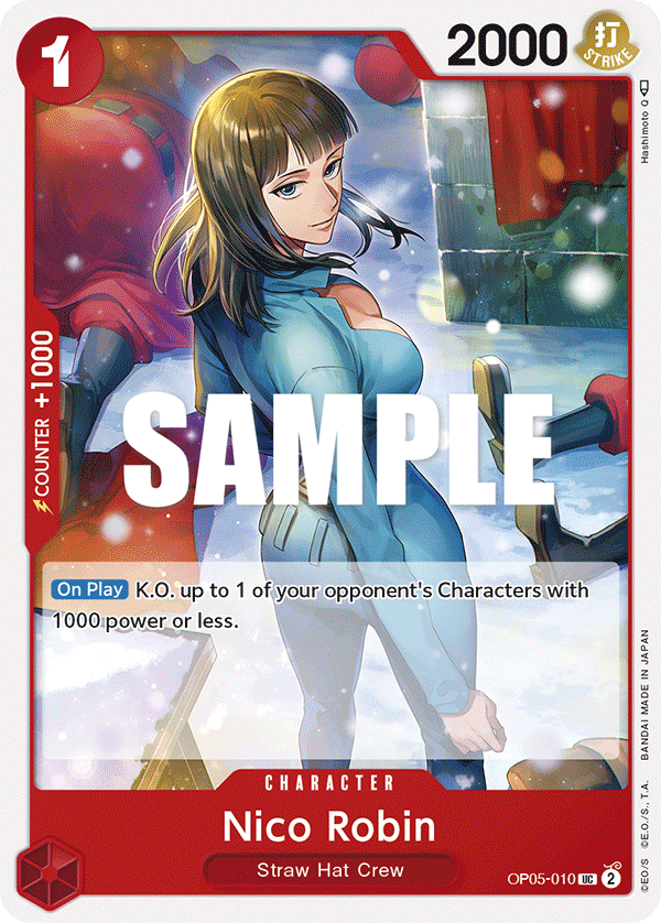 Nico Robin One Piece card