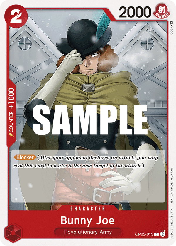 Bunny Joe One Piece card