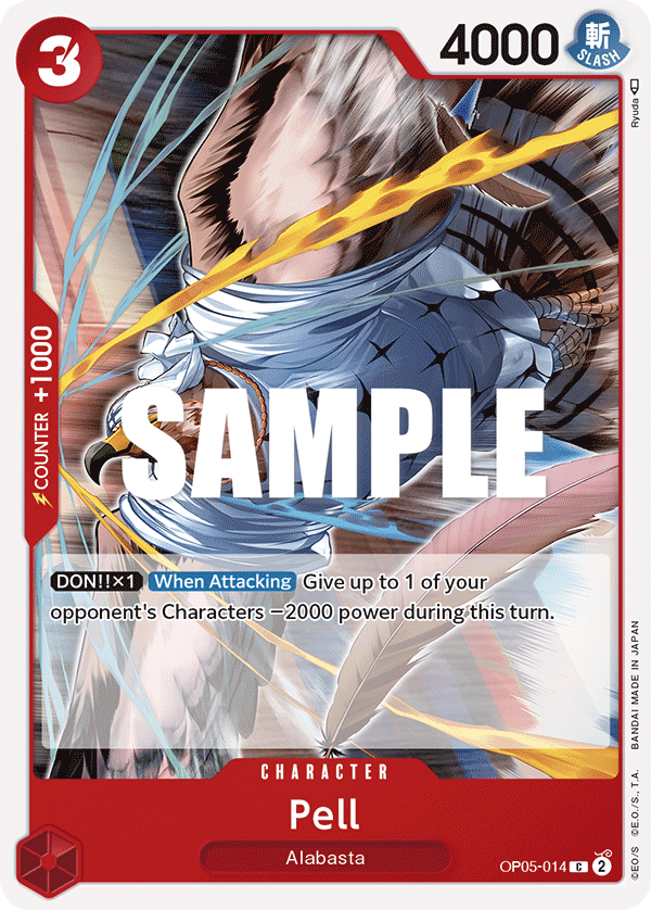 Pell One Piece card