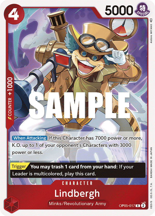 Lindbergh One Piece card