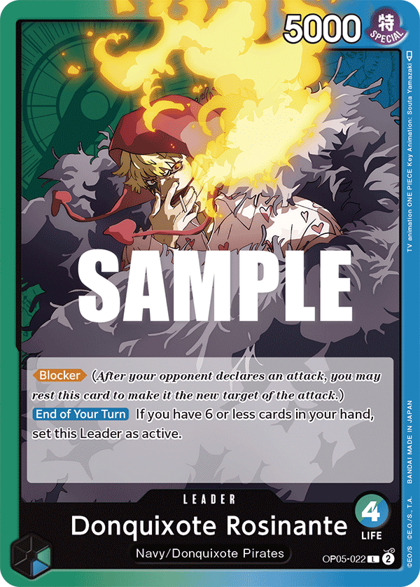 Donquixote Rosinante One Piece card