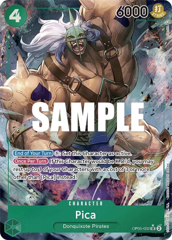 Pica One Piece card