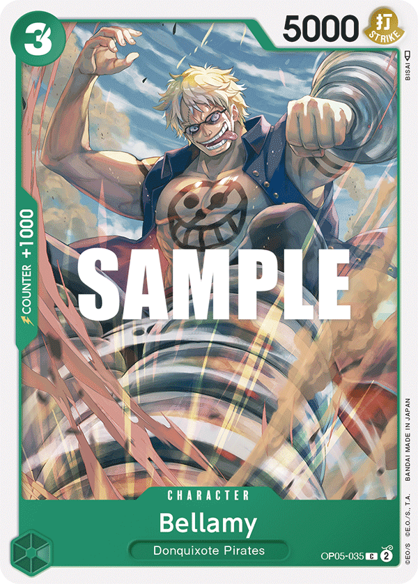 Bellamy One Piece card
